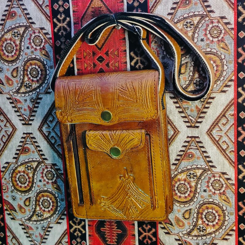 ساك جلد للرجال Sac Cuire Homme - Image 5