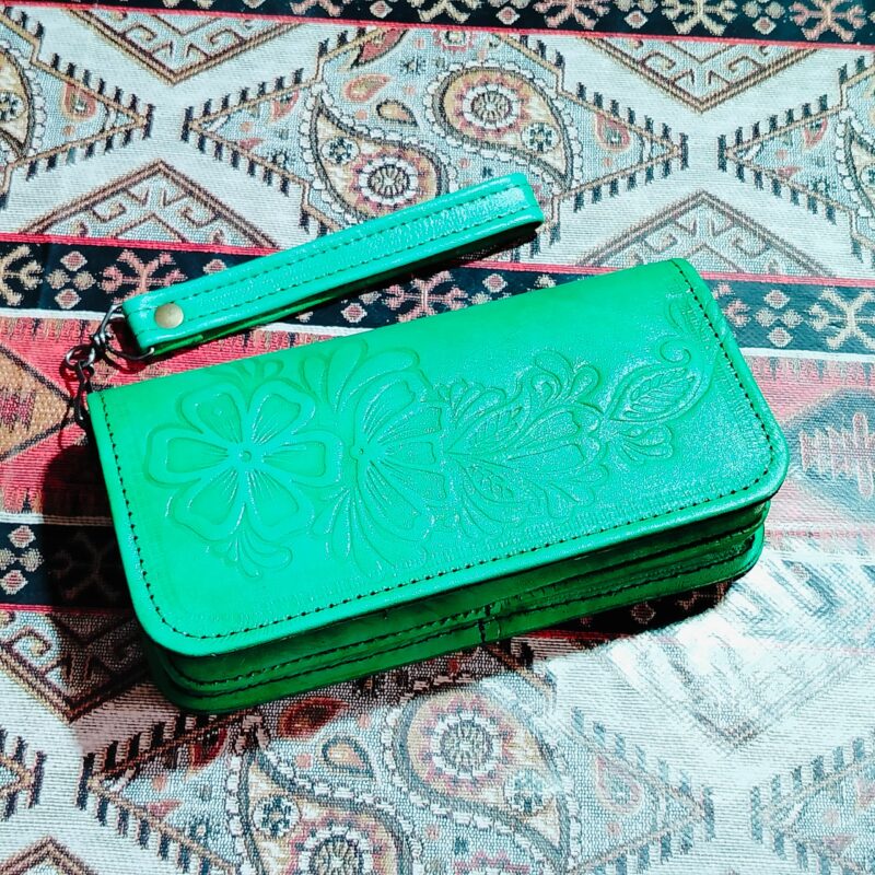 بورتفاي جلد للنساء Porte Feuille Cuire femme - Image 7