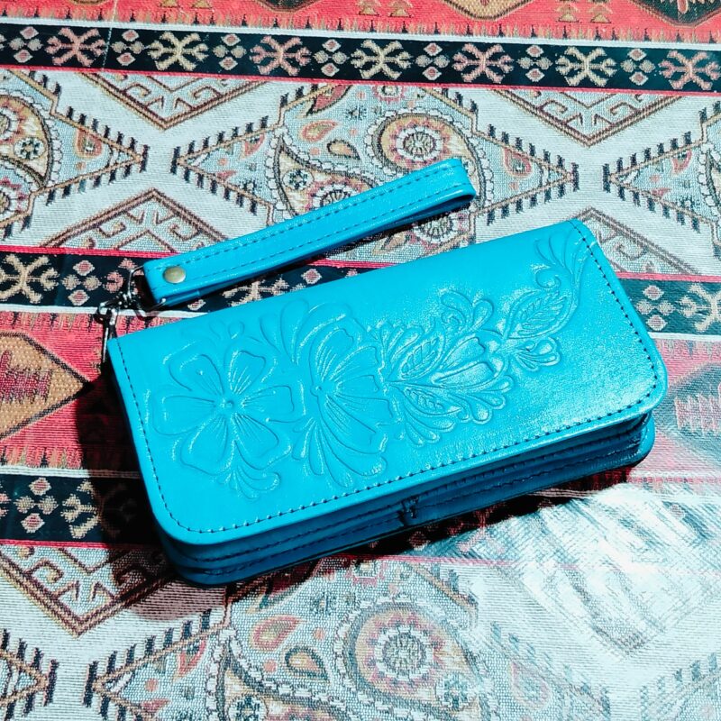 بورتفاي جلد للنساء Porte Feuille Cuire femme - Image 6